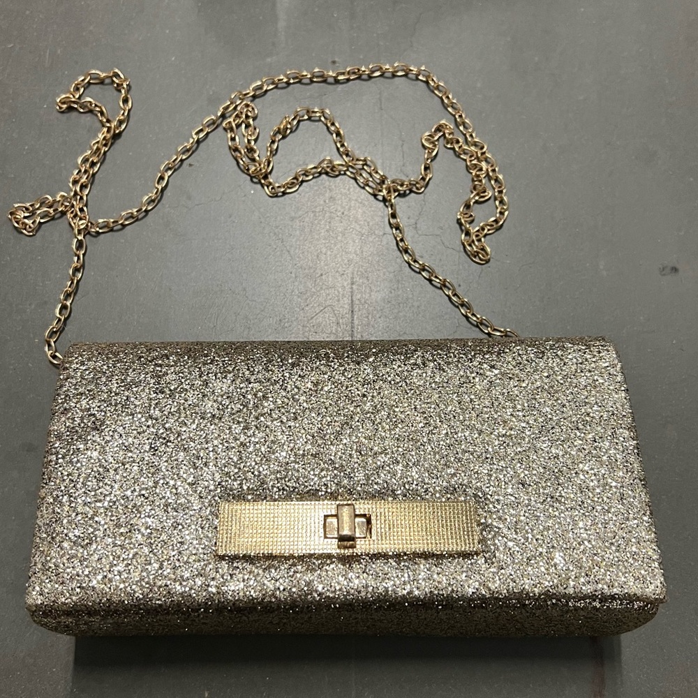 Gold clutch NWT
